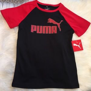 🆕 Puma Boy Shirt tee-short Sleeve